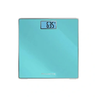 Afbeelding van Digitale Personenweegschaal Rowenta BS1503V0 3 Turkoois Gehard glas Batterijen x 2