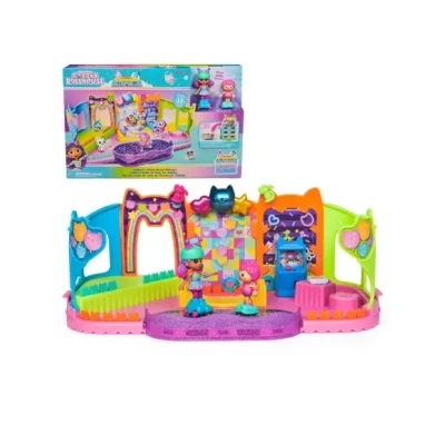 Afbeelding van Gabby&#039;s Poppenhuis Feest Zolder met unieke speelfiguren poppenhuismeubels accessoires en fidgetspeeltjes