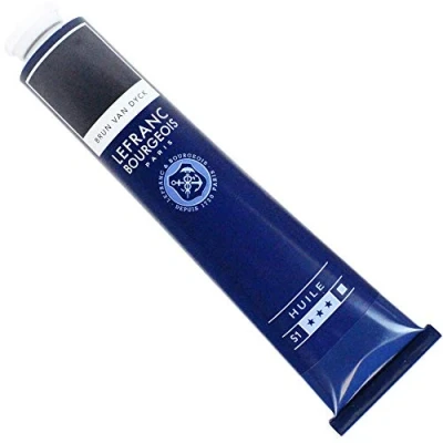 Image de Peinture à l&#039;huile en tube brun van dyck 150ml Lefranc &amp; Bourgois