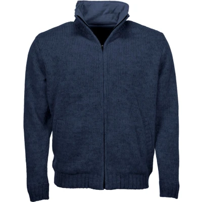 Afbeelding van Pure Wool Herenvest MNL 1703 Marine