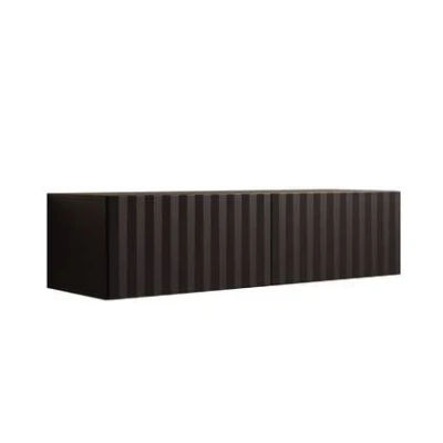 Afbeelding van Meubella TV Meubel Angelina Zwart 128 cm