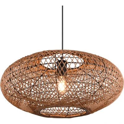 Afbeelding van TRIO HEDDA Hanglamp Zwart mat excl. 1x E27 4W Aanpasbaar in hoogte