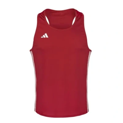 Afbeelding van adidas Basic Punch Boksvest voor heren, wit, maat L heren (1 stuk)