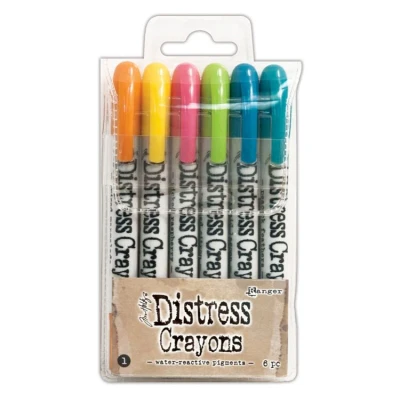 Afbeelding van Ranger Tim Holtz Distress Crayons Set 1 (6pcs) (TDBK47902)