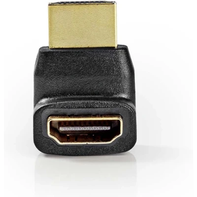 Afbeelding van Haakse HDMI adapter Nedis (4K@30Hz, Rechts, Verguld)