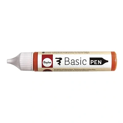 Afbeelding van Rayher Hobby Basic pen, oranje, 28 ml fles