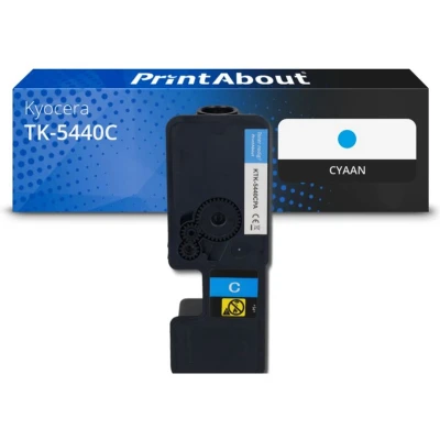 Afbeelding van Huismerk Kyocera TK 5440C Toner Cyaan Hoge capaciteit