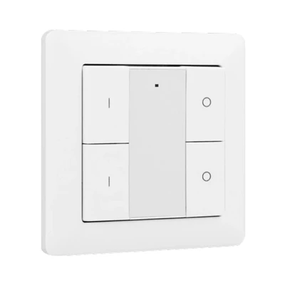 Afbeelding van Yphix Draadloze Wandbediening Zigbee 2 Zones LEDdirect.nl