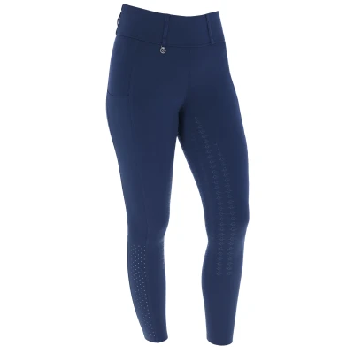 Image de Covalliero Legging d&#039;Équitation Compression Full Grip SS25 Marin foncéVendu par Agradi