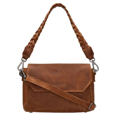 Afbeelding van DSTRCT Preston Park Shoulder Bag Flap L cognac