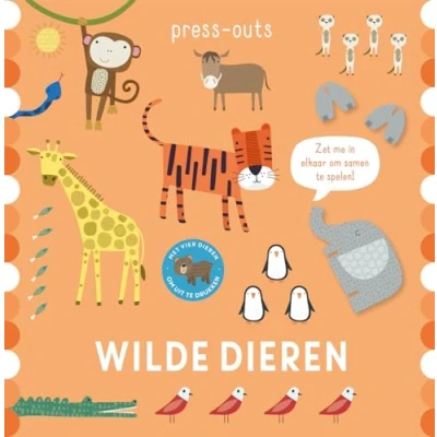 Afbeelding van Press outs Wilde dieren