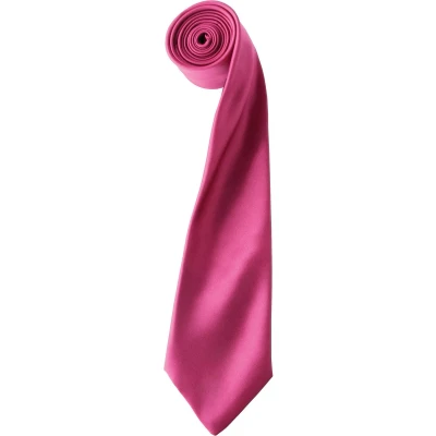 Afbeelding van Premier &#039;Colours&#039; Satin Tie PR750 Hot Pink