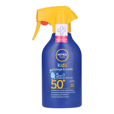 Afbeelding van Zonnebrandspray voor Kinderen Nivea Sun Kids Spf 50 (270 ml)