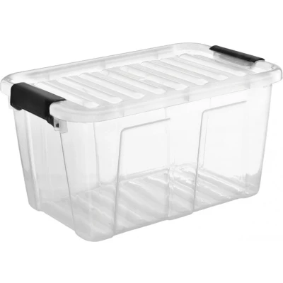 Afbeelding van Containerbox met deksel Plast Team HOME BOX 30L KWALITEIT