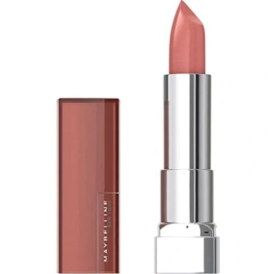 Image de Maybelline New York Rouge à Lèvres Satin Hydratant Color Sensational Teinte : Bare Reveal (177)