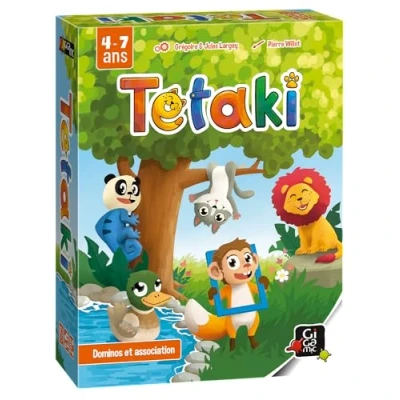 Afbeelding van Gigamic TETAKI een schattig en mannelijk dominospel vanaf 4 jaar