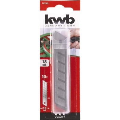 Afbeelding van kwb Reserve afbreekmesjes, 18 mm 023395 10 stuk(s)