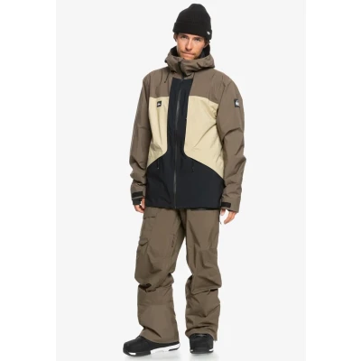Afbeelding van Quiksilver Utility Snowboardbroek, Heren, Maat: Small, Brown