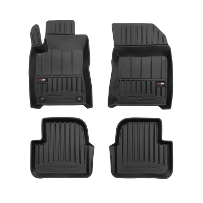 Afbeelding van FROGUM 3D407992 Vloermatset Rubber voor en achter 4 Zwart