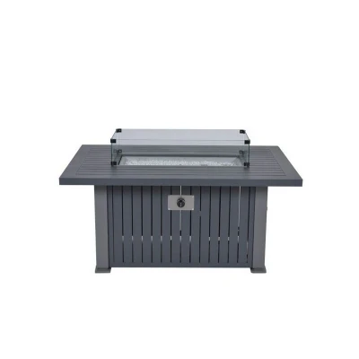Afbeelding van Cozy Living Tuinhaard Vuurtafel Albufeira Carbon Black/grijs