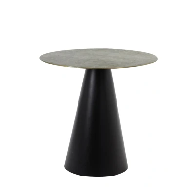 Afbeelding van Light &amp; Living Bijzettafel POPETO Ø80x77cm Brons