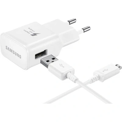 Afbeelding van Samsung EP TA200EWE GSM lader Met snellaadfunctie Micro USB Wit