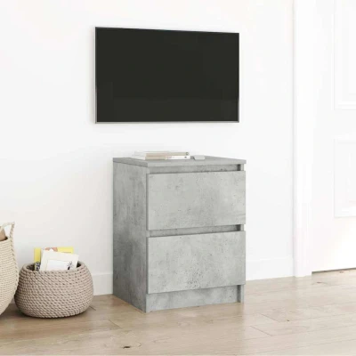 Afbeelding van vidaXL Tv meubel 40x35x54 cm spaanplaat betongrijs