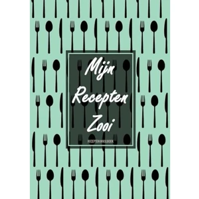 Afbeelding van Originele Cadeaus voor Vrouwen en Mannen Blanco Recepten Invulboek &quot;Mijn Zooi&quot;