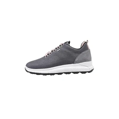 Afbeelding van Geox Sneakers laag, Dames, Maat: 37, Stone antique rose Leer en textiel