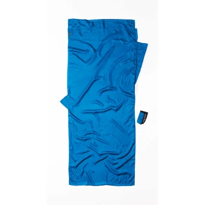 Afbeelding van Cocoon TravelSheet Slaapzak Silk grijs/blauw