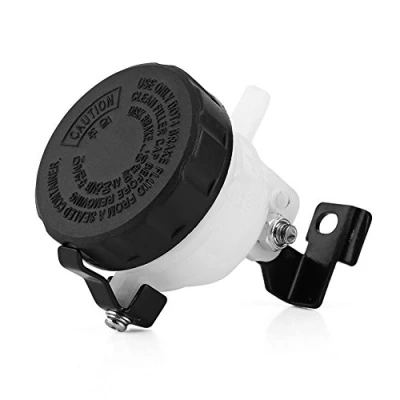 Afbeelding van Remtank, Universele Remtank Front Vloeistofvloeistofreservoir Fles met Hoofdcilinder Houder Motorfiets Hoofdkoppeling Cilinderhouder Cup