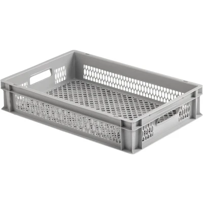 Afbeelding van Alutec 75050 Kunststofbox Met raster (b x h d) 600 120 400 mm Grijs 1 stuk(s)