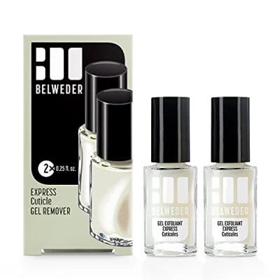 Afbeelding van BELWEDER 2 x Express nagelriempeeling gel 7,5 ml voor harde nagelriemen peeling in een mum van tijd verwijdert zonder schaar vrouwen en mannen