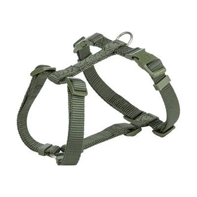 Afbeelding van Trixie Hondentuig Premium H Tuig Olijfgroen 60 87X2,5 CM