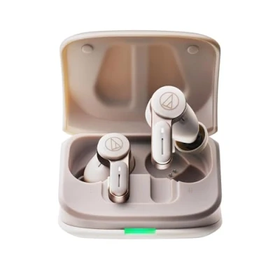Image de Ecouteurs sans fil Audio Technica ATH TWX7WH Bluetooth avec réduction active du bruit Blanc