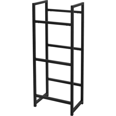 Afbeelding van Drankenkrattenrek Drankenrek 3 kratten 47 x 31 116,5 cm antraciet staal ML design