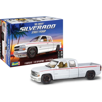 Afbeelding van Revell 14538 1999 Chevy® Silverado® Street Pickup Auto (bouwpakket) 1:25