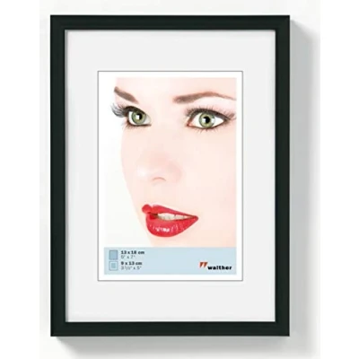 Afbeelding van walther design KB015H Galeria, kunststof frame 10x15 cm, zwart