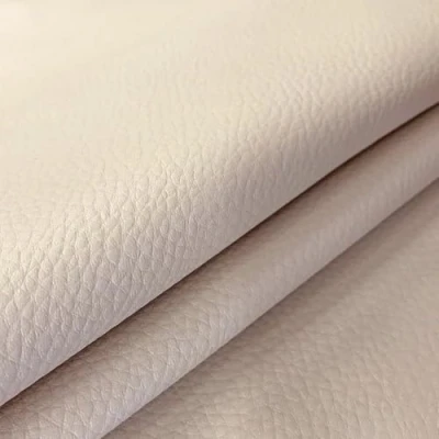 Afbeelding van Zachte kunstlederen stof voor meubels, huis, accessoires, knutselen, 100% kunstleer (beige, 3 meter)