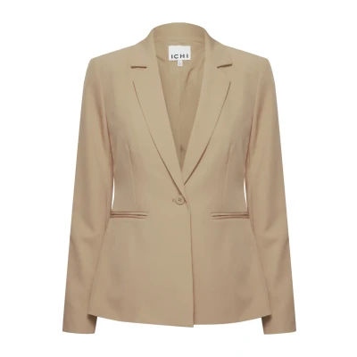 Afbeelding van ICHI Ixlexi BL Blazer, Dames, Maat: 34, Tannin