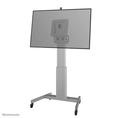 Afbeelding van Neomounts NM HUB2LIFT zilver mobiele gemotoriseerde trolley voor 50 inch Microsoft Hub 2S(X), in hoogte verstelbaar Zwart