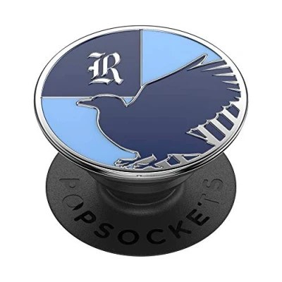 Afbeelding van PopSockets PopGrip houder en handgreep voor smartphone tablet met verwisselbare top Enamel Ravenclaw
