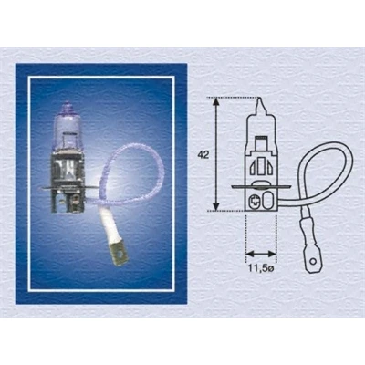 Afbeelding van Gloeilamp, mistlamp MAGNETI MARELLI 002554100000