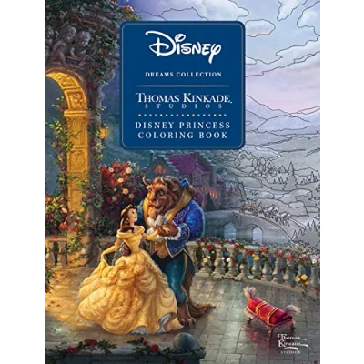 Afbeelding van Disney Dreams Collection Thomas Kinkade Studios Princess Coloring Book