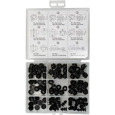 Afbeelding van Jagwire Accessoiredoos Frame Plug Combo Box Zwart