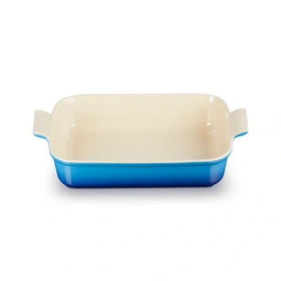 Afbeelding van Le Creuset Ovenschaal Rechthoekig Azure 32x24cm 4l