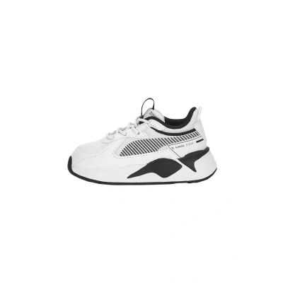 Afbeelding van Puma RSX Sneakers laag voor kinderen, Maat: 38.5, Blanc/noir Kunststof
