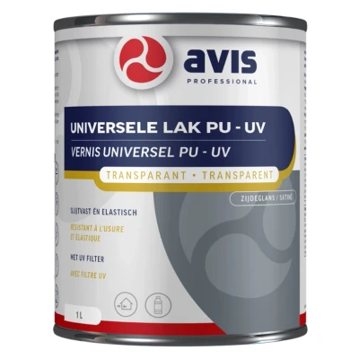Afbeelding van Avis PU Siegel Zijdeglans 1 liter Blanke lak &amp; Beits