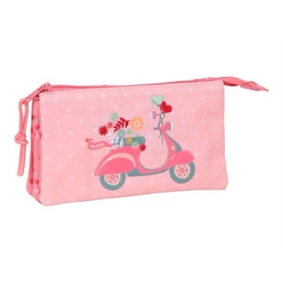 Image de SAFTA Trousse triple, recyclable Moos &quot;Passion&quot;