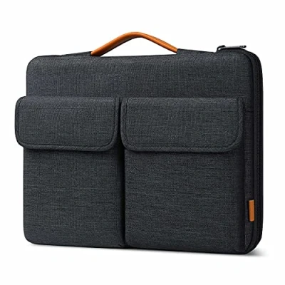 Afbeelding van Inateck 360 graden rondom bescherming, laptoptas, hoes, aktetas, compatibel met 13 inch MacBook Air/Pro M2/M1 2022 2012,14 Pro M1 2021, Surface 9/X/8/7/6/5/4/13.5Surface laptop4/3
